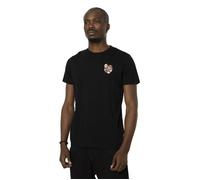 Capslab - T-shirt Homme Coton SUPER MARIO SUPER MARIO TEXTILE PE24, Régular, Col rond, Manches courtes - Noir (Pièce) XL