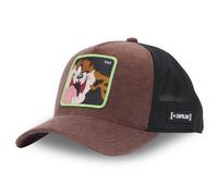 Capslab Trucker Cap Looney Tunes Premium Taz Casquette Marron En Maille