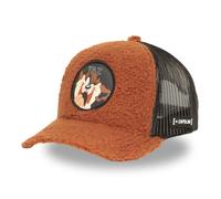 Capslab Trucker Cap - Looney Tunes Taz - Fourrure Baseball Maille Bonnet Logo