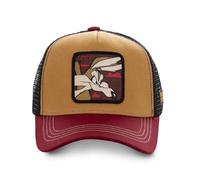 Capslab Casquette de camionneur Vil Coyote Looney Tunes Marron Réglable