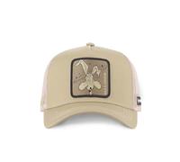 Casquette Homme & Femme Coyote, Casquette Trucker, Looney Tunes, Sans Déformation et Coupe décontractée, Beige, Noir, Taille TU