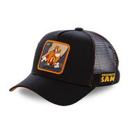 CAPSLAB X Looney Tunes Casquette Trucker Mesh Noir Yosemite Sam Neuf