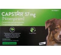 Capstar¹ 57 mg chien traitement Anti-puce flea treatment 6 Comprimés (12-57 kg)