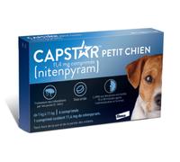 Capstar Petits Chiens 11.4 mg Boîte de 6 Comprimés