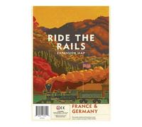 Capstone Games: Ride the Rails: France & Allemagne Expansion Strategy Board Game 3 5 joueurs 45 60 minutes de jeu de 14 ans et plus