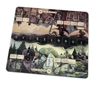 Capstone Games Tapis de jeu cousu de qualité supérieure pour Pagan : Fate of The Roanoke - Base antidérapante durable - Tapis en néoprène avec boîte de présentation en carton - À partir de 15 ans