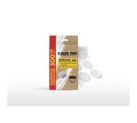 Caps me – Opercules Maxi pack 300 +30 offertes – Papier compostable – Blanc G