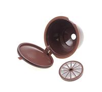 Capsule Café Rechargeable Réutilisable Compatible pour Nescafé Dolce Gusto Mini Me, Piccolo, Genio Esperta, Circolo