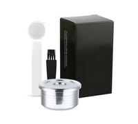 Capsule Café Réutilisable En Acier Inoxydable 18/8 Compatible AAA 3A C225 / q NDIQ7323 & EP MINI - Goût Intense et Filtre Précis, Durable et Écologique pour Machine à Café