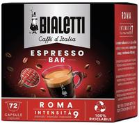 Bialetti Capsules de café Roma Intense Gusto Mokespresso – 72 capsules originales