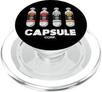 Capsule Corp pour Geek et Otaku Fan d'Animé et de Manga 90s PopSockets PopGrip pour MagSafe