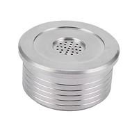 Capsule de Café, Capsule de Café Réutilisable avec Brosse Cuillère Adaptée pour Machine à Café DELTA Q NDIQ7323