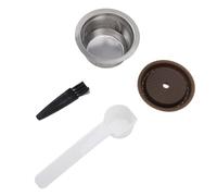 Capsule de Café Rechargeable, Capsule Réutilisable en Acier Inoxydable 230ml, Grande Capacité - Design Durable, Compatible Machines, Parfaite pour Usage Domestique