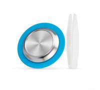Capsule de café rechargeable pour Tassimo pour t20 Vivy2 T55 en acier inoxydable réutilisable, kit de dosettes lisibles avec filtre à code-barres accessoire 6 x 6 cm