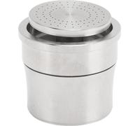 Capsule de café réutilisable Acier inoxydable ?ko-friendly Pods réutilisables Filtre pour machine 1 tasse+ B��rstenelle