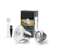 Capsule De Café Réutilisable, Compatible Avec Philips, L'Or Barista LM8012, Dosette Filtrante For Machine À Café, En Acier Inoxydable De Qualité Alimentaire(A 1pcs+B 1pcs)