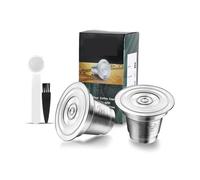 Capsule De Café Réutilisable, Compatible Avec Philips, L'Or Barista LM8012, Dosette Filtrante For Machine À Café, En Acier Inoxydable De Qualité Alimentaire(B 2pcs)