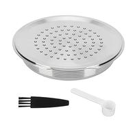 Capsule de Café Réutilisable, Filtre à Café en Acier Inoxydable 304, Compatible HD7801, Capacité 9g - Écologique, Facile à Remplir et Nettoyer, Goût Raffiné