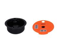 Capsule de café réutilisable - MXZZAND - Orange - Filtre rechargeable - 180ML - Pour Tassimo