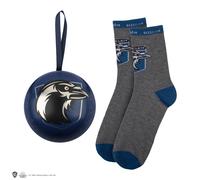 Capsule De Noël Avec Boule De Noël Et Chaussettes Serdaigle - Harry Potter Bleu TU