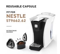 Capsule de thé réutilisable š emmingajiン pour Nestlé Special T St9662 62ème support de dosettes de filtre à café rechargeable accessoires de cuisine 3filters