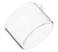 Capsule D'évaporation en Verre, Plat Rond à Bec pour Laboratoire | Échantillons Liquides et Réactifs Chimiques, Forme Compacte, Rangement Facile, Usage en Biologie et Expériences