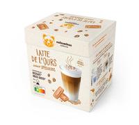 Capsule Dolce Gusto Compatible Columbus Café Latte de l'Ours Saveur Spéculoos - 6 boissons