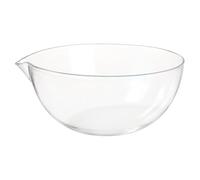 Capsule Évaporation Silice Fondue Fond Rond Bec-125ml | Capsule Évaporation Fond Rond Quartz Clair Non Poreux Pesée Gravimétrique Analyse