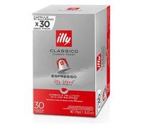 ILLY Lot de 30 capsules compatibles Nespresso 3 boîtes de 10 café Gusto Classico