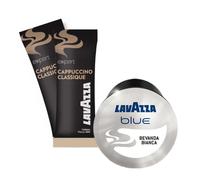 Capsule Lavazza BLUE Bevanda Bianca + 5 paquets Cappuccino Classique Lavazza - 50 boissons