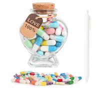 Capsule Letters Message in a Bottle,Cadeau Saint Valentin Homme - Capsule Temporelle, Cadeau Homme Amour, Cadeau Amoureux pour Homme, Idéal Cadeau pour Homme, Saint Valentin ou Anniversaire.