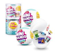 Capsule Mini Brands Fill The Fridge Mini Minis série 1 de ZURU, Jouet Miniature à Collectionner, Emballage Surprise, Mini réplique, à Collectionner, à partir de 8 Ans (2 Capsule)