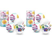 Capsule Mini Brands Fill The Fridge Mini Minis série 1 de ZURU, Jouet Miniature à Collectionner, Emballage Surprise, Mini réplique, à Collectionner, à partir de 8 Ans (2 Capsule) (Lot de 2)