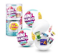 Capsule Mini Brands Fill The Fridge Mini Minis série 1 de ZURU, Jouet Miniature à Collectionner, Emballage Surprise, Mini réplique, à Collectionner, à partir de 8 Ans (2 Capsule)