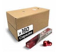 Capsule Nespresso Compatible Aluminium Café Orbica Intenso - 16 tubes - 160 capsules