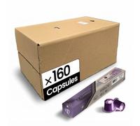 Capsule Nespresso Compatible Aluminium Café Orbica Lungo - 16 tubes - 160 capsules