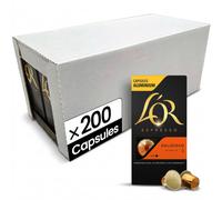 Capsule Nespresso Compatible Café L'Or Espresso Delizioso - 20 boîtes - 200 capsules