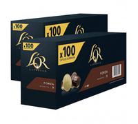 Capsule Nespresso Compatible Café L'Or Espresso Forza - 20 boîtes - 200 capsules