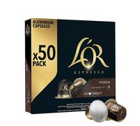 Capsule Nespresso Compatible Café L'Or Espresso Forza - 50 capsules