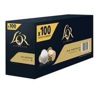 Capsule Nespresso Compatible Café L'Or Espresso Or Absolu - 10 boîtes - 100 capsules