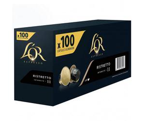 Capsule Nespresso Compatible Café L'Or Espresso Ristretto - 10 boîtes - 100 capsules