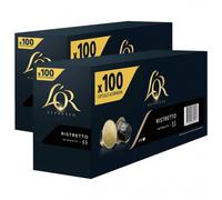 Capsule Nespresso Compatible Café L'Or Espresso Ristretto - 20 boîtes - 200 capsules