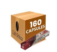 Capsule Nespresso Compatible Café Orbica Intenso - 16 tubes - 160 capsules