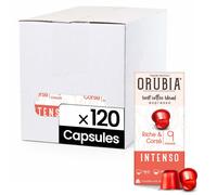 Capsule Nespresso Compatible Café Orubia Intenso 50% Arabica Intensité 9 - 120 capsules