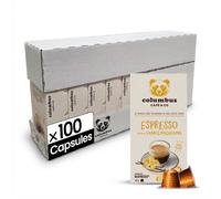 Capsule Nespresso Compatible Columbus Café Vanille Macadamia - 10 boites - 100 capsules