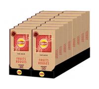 Capsule Nespresso Compatible Thé Noir Lipton Fruits Rouges - 16 boites - 160 capsules