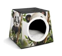 Capsule Pet Waterloo Niche pliable pour chien et chat Motif panda mignon