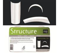 Capsule Structure blanches - 250 tips Beauty Nails