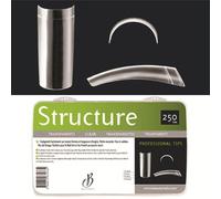 Capsule Structure transparentes - 250 tips Beauty Nails