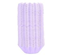 Capsules à Muffins Fleurs, Papier Antiadhésif Coated, 100 pcs, Ø4,5xH3cm, Couleurs Assorties - Décoration Colorée, Résistantes 220 °C, Idéales Anniversaires & Fêtes (Violette)